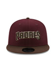 San Diego Padres Maroon Walnut 2 Tone Korea Flag SP 59Fifty Fitted