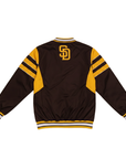 Starter San Diego Padres Pullover V-Neck Team Color Lightweight Jacket