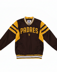 Starter San Diego Padres Pullover V-Neck Team Color Lightweight Jacket