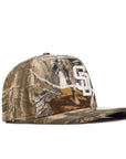 San Diego Padres Real Tree On White 9Fifty A-Frame Snapback