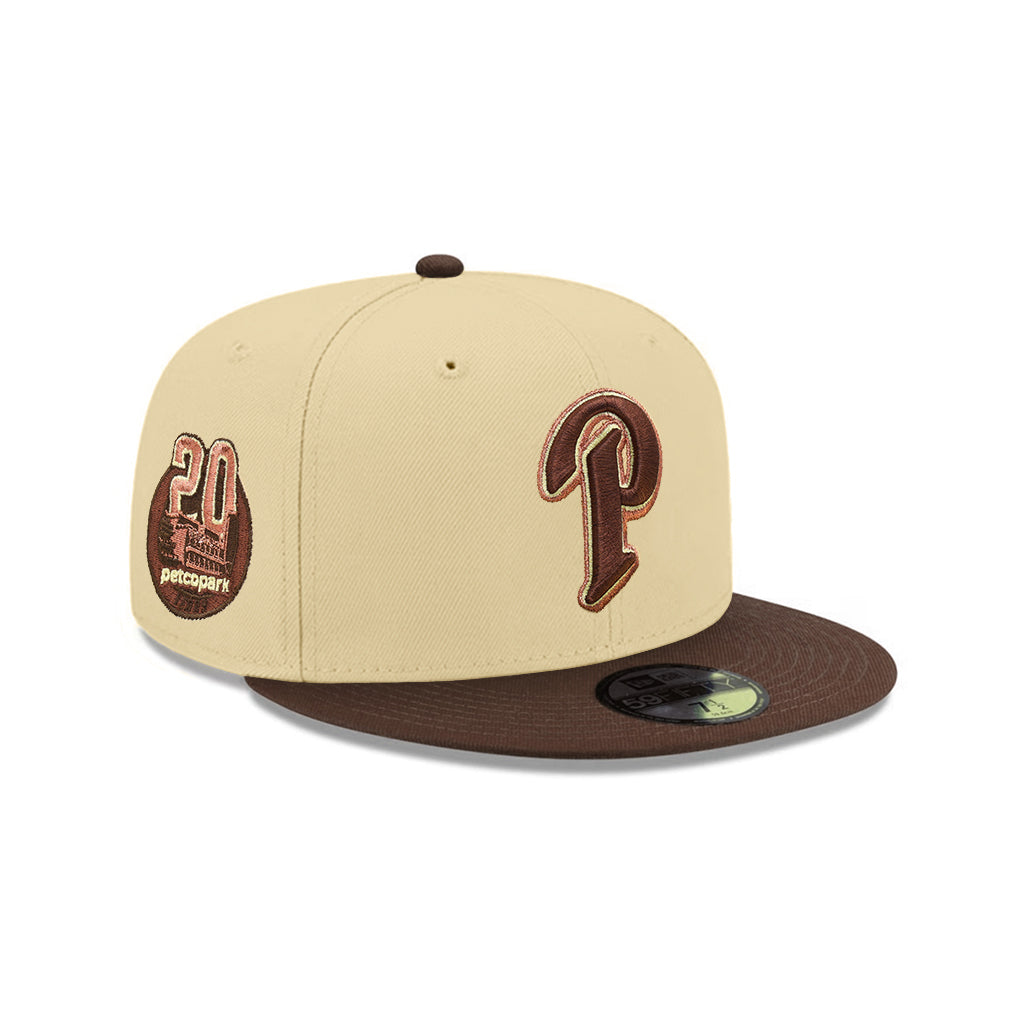 San Diego Padres Vegas Gold Brown 2 Tone Stadium 20th Anniversary SP 59Fifty Fitted