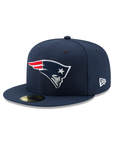 New England Patriots Original Team Color 59Fifty Fitted Hat