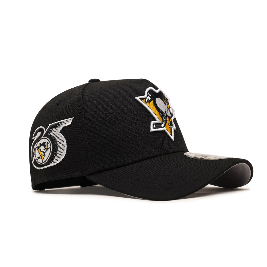 Pittsburgh Penguins 25th Anniversary SP NHL Black 9Forty A-Frame