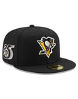 Pittsburgh Penguins Black 25th Anniversary SP NHL 59Fifty Fitted