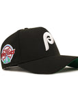 Philadelphia Phillies Retro Team Logo SP Black 9Forty A-Frame Snapback