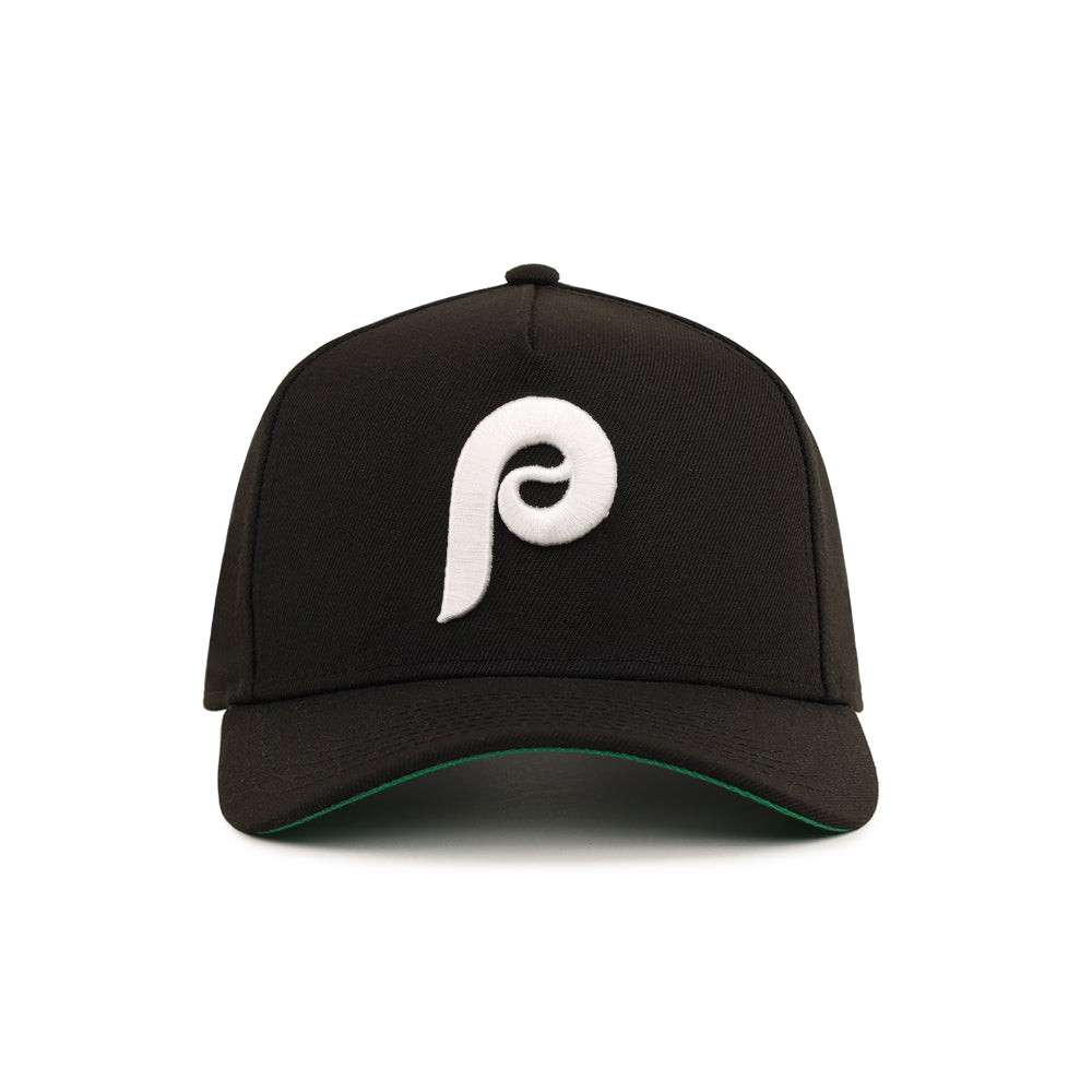 フィラデルフィア・フィリーズ　A-Frame　オールドロゴ　ブラック＆ホワイト Philadelphia Phillies Retro Team Logo SP Black 9Forty A