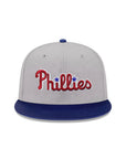 Philadelphia Phillies Gray Royal Satin 2 Tone Veterans Stadium SP 59Fifty Fitted