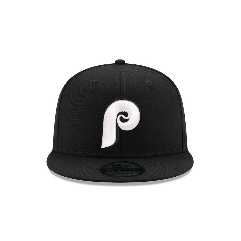 帽子 oMA STUDIOS PHILADELPHIA HAT BLACK Authentic MLB Philadelphia Phillies Black White New Era 39Thirty