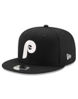 Philadelphia Phillies Black on White 9Fifty Snapback
