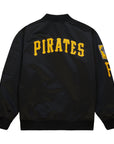 Mitchell & Ness Pittsburgh Pirates Lightweight Satin Bomber Jacket