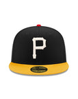 Pittsburgh Pirates Black Yellow 2 Tone Clemente SP 59Fifty Fitted