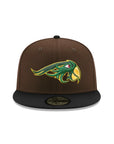 Pericos De Puebla Club De Beisbol Brown Black 2 Tone Mexico Flag SP 59Fifty Fitted