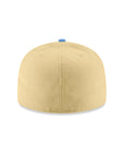 Rancho Cucamonga Quakes MiLB Vegas Gold Blue 2 Tone Batterman SP 59Fifty Fitted