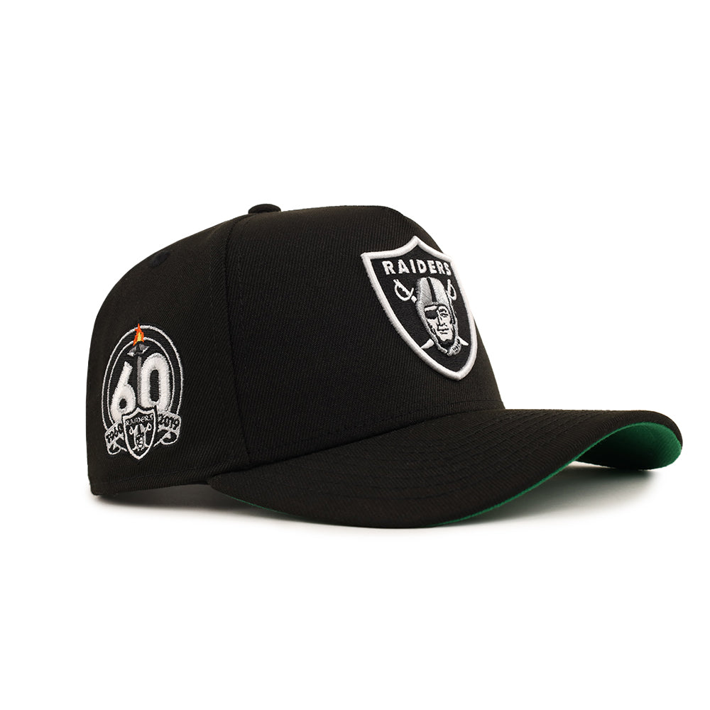 NEW ERA ☆ 'Polychromatic' 9FORTY A-Frame Raiders レイダース Las Vegas Raiders 60th Anniversary SP Black 9Forty A-Frame