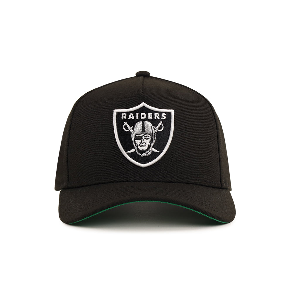 Las Vegas Raiders 60th Anniversary SP Black 9Forty A-Frame