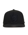 Las Vegas Raiders Black On Black 9Fifty A-Frame Snapback