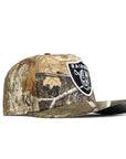 Las Vegas Raiders Real Tree 9Fifty A-Frame Snapback
