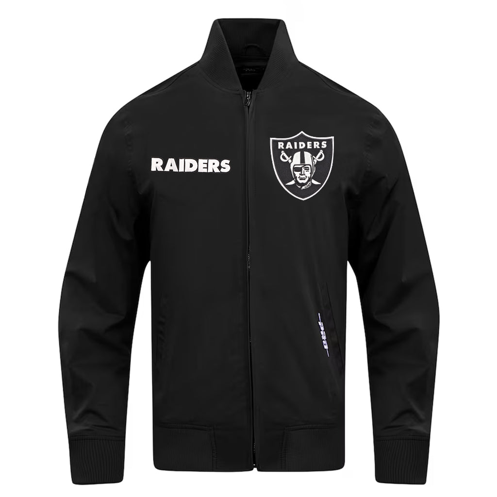 Pro Standard Las Vegas Raiders Wingspan Twill Black Jacket – CROWN