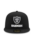 Las Vegas Raiders Shield & Wordmark Logo 59Fifty Fitted