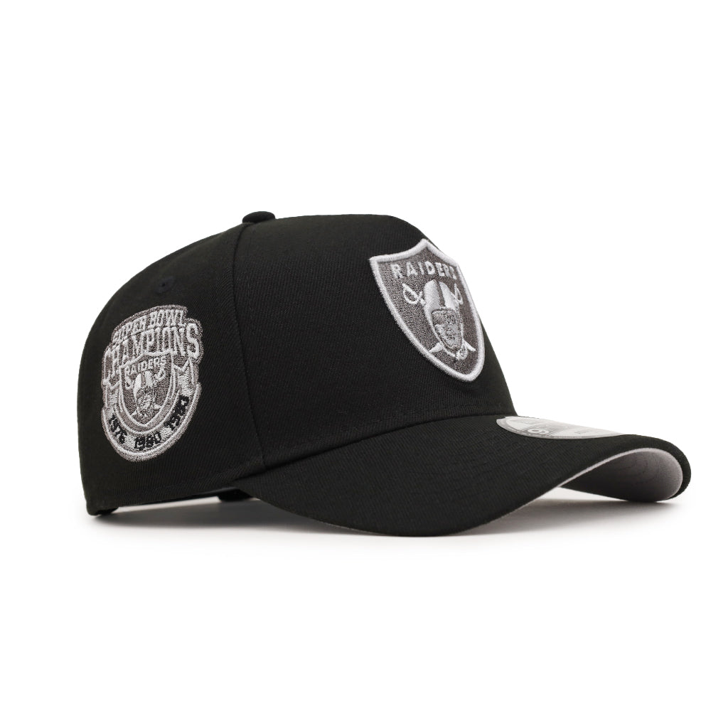 K*s様 RAIDERS 黒 キャップ Las Vegas Raiders Black Super Bowl Champions SP 9Forty A-Frame