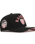 Las Vegas Raiders Black Pink 60th Anniversary SP 9Forty A-Frame Snapback
