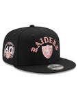 Las Vegas Raiders Black Pink 60th Anniversary SP 9Fifty Snapback