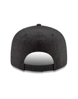 Oakland Raiders Heather Black on Black 9Fifty Snapback