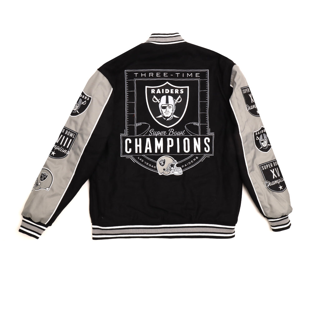 Las Vegas Raiders Three-Time Super Bowl Champions Reversible