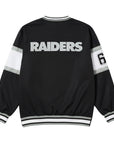 Starter Oakland Raiders Pullover V-Neck Lightweight Jacket