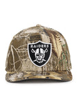 Las Vegas Raiders Real Tree On White 9Fifty A-Frame Snapback