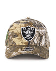 Las Vegas Raiders Real Tree 9Forty A-Frame Snapback