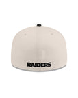 Las Vegas Raiders Stone Black 2 Tone NHL Shield SP 59Fifty Fitted
