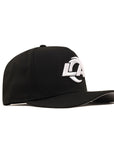 Los Angeles Rams Black On White 9Fifty A-Frame Snapback