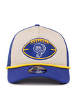 Los Angeles Rams Stone Team Color 9Forty A-Frame Foam Trucker Snapback
