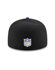 Los Angeles Rams Black Royal 2 Tone Super Bowl LVI Champions SP 59Fifty Fitted