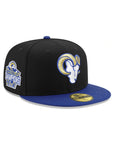 Los Angeles Rams Black Royal 2 Tone Super Bowl LVI Champions SP 59Fifty Fitted