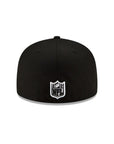 Los Angeles Rams Black on White NFL 59Fifty Fitted