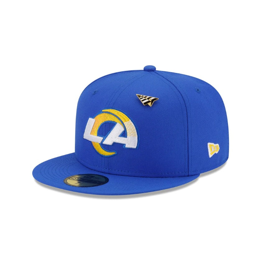 Paper Planes x Los Angeles Rams 59FIFTY Fitted Hat Black / 7 3/8