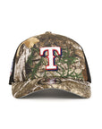 Texas Rangers Real Tree 40th Anniversary SP 9Forty A-Frame Foam Trucker Snapback
