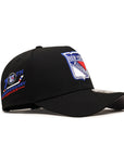 New York Rangers 70th Anniversary SP NHL Black 9Forty A-Frame Snapback