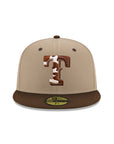 Texas Rangers Camel Walnut 2 Tone 40th Anniversary SP 59Fifty Fitted