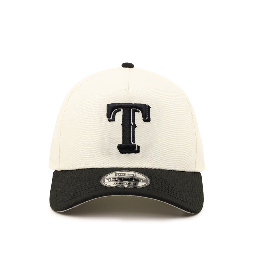 Texas Rangers Chrome Black 2 Tone 40th Anniversary SP 9Forty A