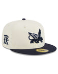 Texas Rangers Chrome Navy 2 Tone City Connect Logo SP 59Fifty Fitted