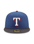 Texas Rangers Indigo Graphite 2 Tone 2023 World Series Champions SP 59Fifty Fitted