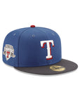 Texas Rangers Indigo Graphite 2 Tone 2023 World Series Champions SP 59Fifty Fitted
