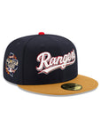 Texas Rangers Navy Tan 2 Tone 2024 All Star Game SP 59Fifty Fitted