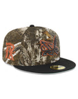 Texas Rangers Real Tree Ripstop Black 2 Tone City Connect Logo SP 59Fifty Fitted