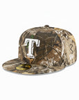 Texas Rangers Real Tree On White 59Fifty Fitted