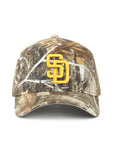 San Diego Padres Real Tree 9Forty A-Frame Snapback