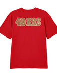 New Era San Francisco 49ers Back Shot Red Tee